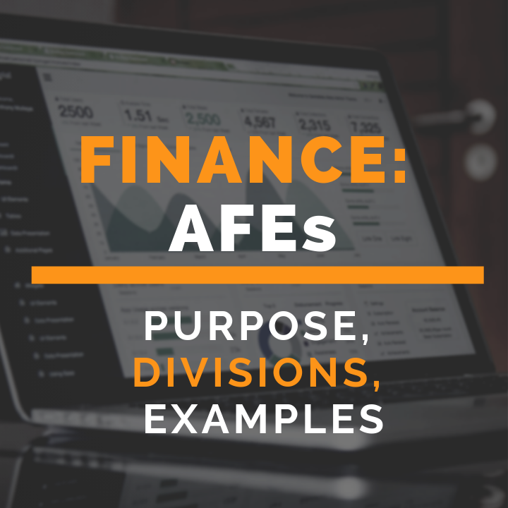 Finance: AFEs
